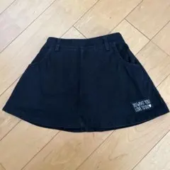 ブラック ハートポケット フレアスカート