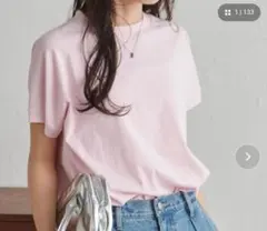 RANAN 半袖 Tシャツ ピンク Mサイズ
