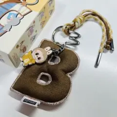 ラブブ イニシャルチャーム PIN FOR LOVE ［B］