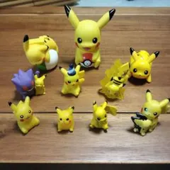 ピカチュウ フィギュアセット 10体