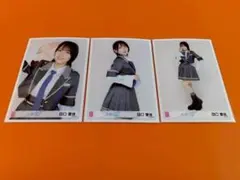田口愛佳　AKB48 名残り桜　会場限定生写真　1弾　3種コンプ