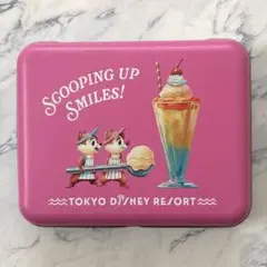 東京ディズニーリゾート サニーサニーサマー チップとデール　キャンディ缶　①