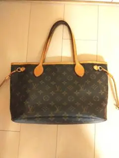 Louis Vuitton ダークブラウン トートバッグ ネヴァーフルMM