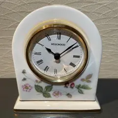 WEDGWOOD 置き時計 ヴィンテージ ワイルドストロベリー 時計 取り外し可