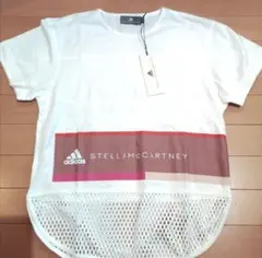 新品未使用　アディダス バイ ステラマッカートニー メッシュ切替 Tシャツ XSのサムネイル