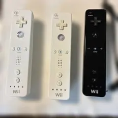 Nintendo Wiiリモコン3個セット　動作確認済