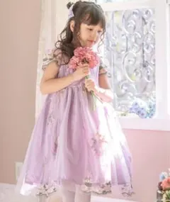 ☆未使用☆CatherineCottage チュールレースフェアリードレス120