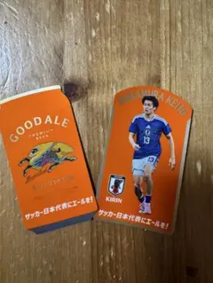 サッカー日本代表 中村敬斗 キリン グッズ　ステッカー