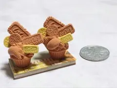 ミニチュアスィーツ　ロータスオレオカップケーキセット