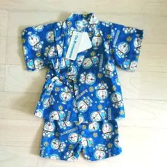 新品 ドラえもん甚平 80　1歳 夏 夕涼みのサムネイル