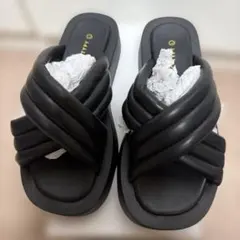 CIAOPANIC TYPY ブラック サンダル　厚底サンダル