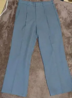グレー ワイドパンツ GU Lサイズ