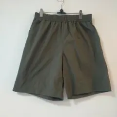United Athle Sports　ハーフパンツメンズL　ドライ素材　カーキのサムネイル