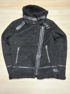 ファー付きジャケット ブルゾン