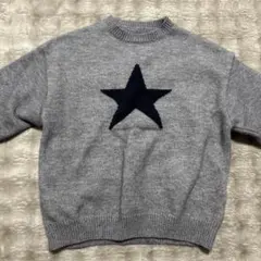 グレー ニット・セーター