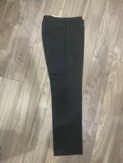 【格安】ダークグレー スラックス 消えない折り目付き