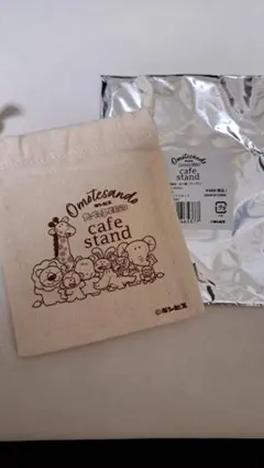 たべっ子どうぶつ　カフェスタンド限定⭐ミニ巾着ポーチ　ねこ