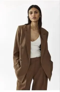 H&M ダブルブレストブレザー