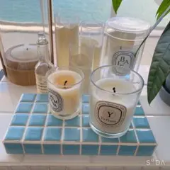 韓国インテリア、タイルプレート　タイル家具