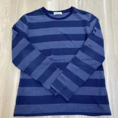 COMME CA FILLE ストライプ長袖カットソー 150-160