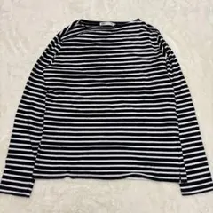 00s archive 短丈 ボーダー ロンＴ y2k シティーボーイ 人気