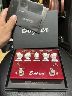 美品・正規代理店品】Bogner Ecstasy RED ギターエフェクター - メルカリ