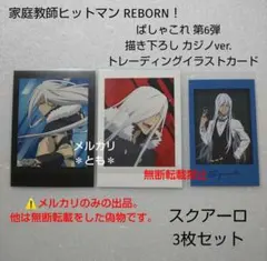希少 プレミアムカラー スクアーロ リアルペイントシート カード リボーン 2026年最新】スクアーロ カードの人気アイテム - メルカリ