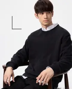 UNIQLO スウェットシャツ BLACK
