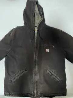 Carhartt アクティブジャケット ダークブラウン J130DKB サイズL Carhartt カーハート J130 ウォッシュドダック インサレート