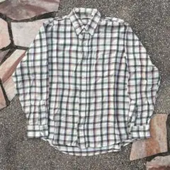 L.L.Bean チェック柄 長袖シャツ　80s 90s