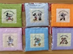 キリン ディズニー ふんわりカラビナポーチ 全6種セット