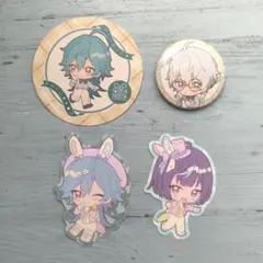 カ*コ様 あんスタ10th ✕ アニカフェ エス＆ライカ 缶バッジ - メルカリ