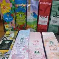 【STARBUCKS】空袋9枚