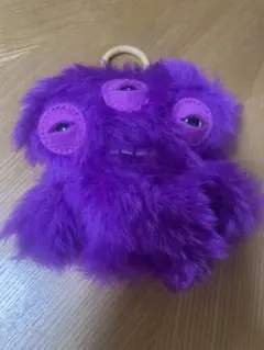 FUGGLER ぬいぐるみ マスコット パープル三つ目