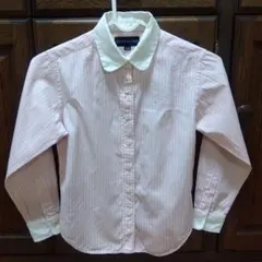 Ralph Lauren ピンク ストライプ シャツ 123