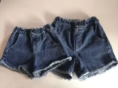 BREEZE デニム 半ズボン ショートパンツ 90cm 120cm