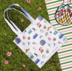 スターバックス　ケイト・スペード　コラボ　トートバッグ