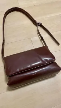 STAND OIL FLUFFY REGULAR ショルダーバッグ バーガンディ