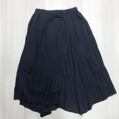 studio CLIP ひざ下丈フレアスカート　フリーサイズ　b0116