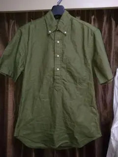 gitman bros vintage半袖プルオーバーオックスフォードシャツS