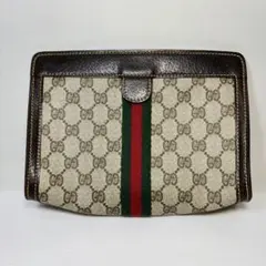 GUCCI グッチ OLD オールドグッチ シェリーライン クラッチバッグ
