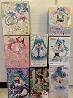 初音ミク 桜ミク フィギュアセット 8体 新品未開封
