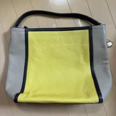 FURLA レザー トートバッグ バイカラーのサムネイル