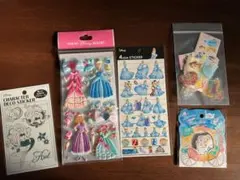 ディズニープリンセス シールセット