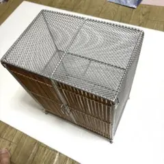 【新品】 金網　箱型ストッカー
