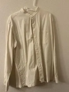 無印良品　スタンドカラーシャツ　バンドカラー
