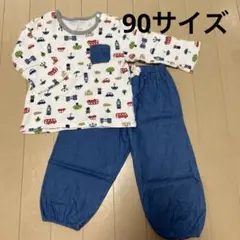 90サイズ カラフルパジャマセット　兵隊　イギリス