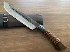 剣鉈】七寸【柄藤巻】【木鞘糸巻き加工】 - メルカリ