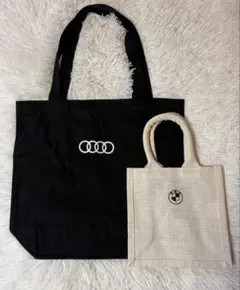 新品未使用 Audi BMW 非売品トートバッグ 2点セットのサムネイル