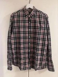 J.CREW Mサイズチェック柄長袖シャツ